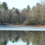 Ice in back bay April 29